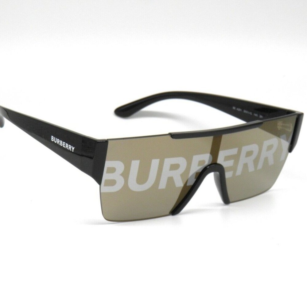 NEW BURBERRY BLACK GREY DESIGNER SUNGLASSES
